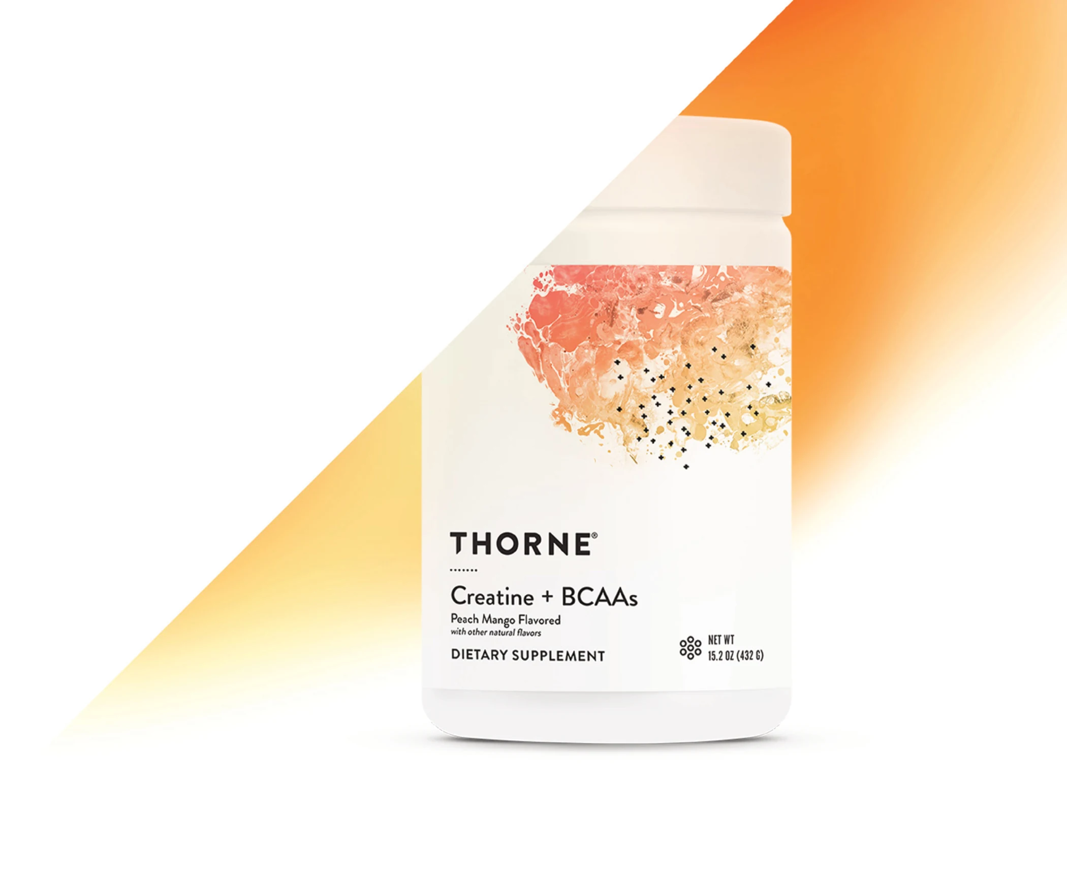 Thorne Creatine plus BCAAs bottle